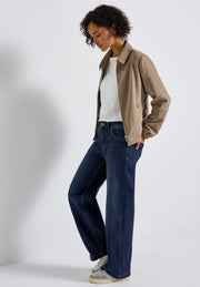 Street One - Vida jeans med hög midja