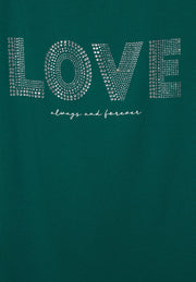 Street One - Grön T-shirt LOVE