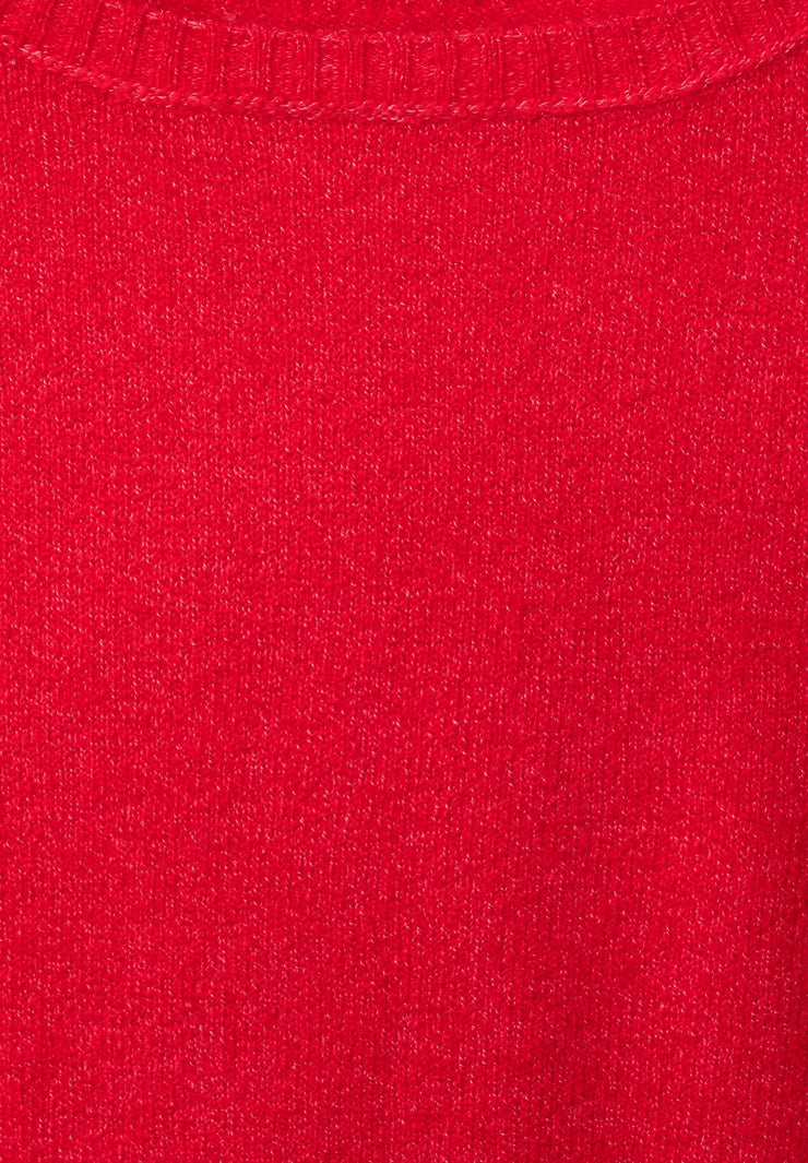 Cecil - Röd stickad tröja