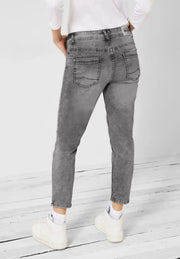 Cecil - Scarlett grå korta 7/8 jeans