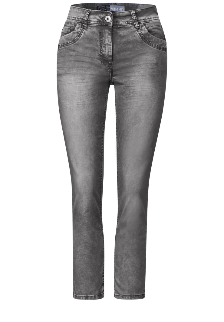 Cecil - Scarlett grå korta 7/8 jeans