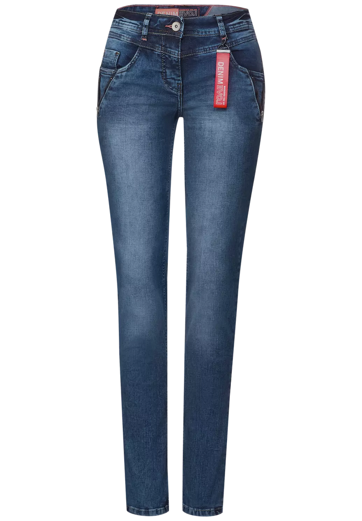 Cecil - Scarlett loose fit jeans