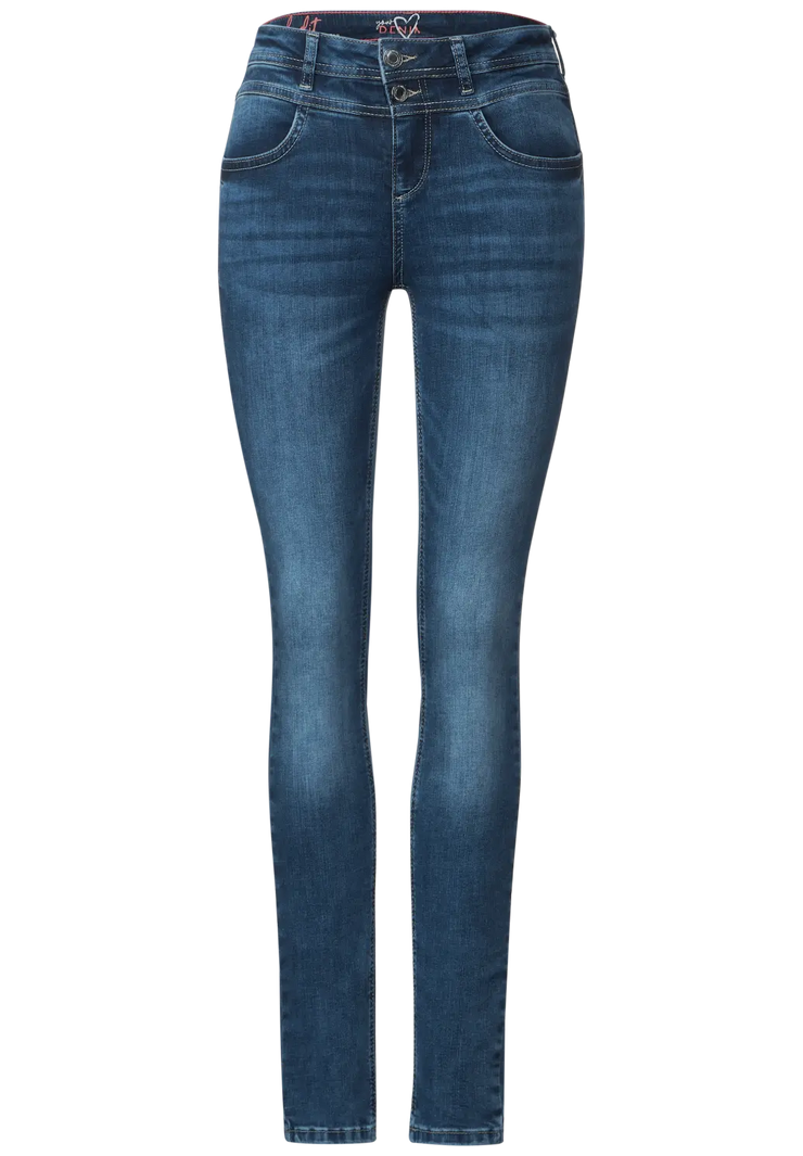 Street One - York jeans hög midja