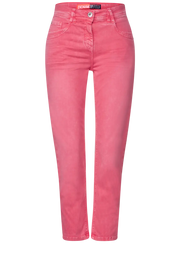 Cecil - Salwi röda korta 7/8 jeans