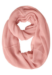 Street One - Rosa plisserad tubscarf