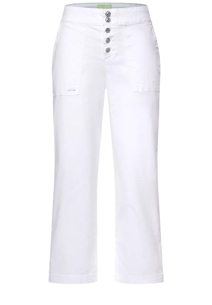 Street One - Casual fit papertouch byxa