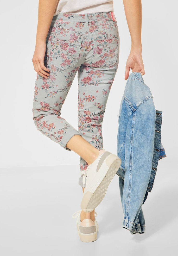 Street One - Crissi blommiga jeans