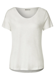 Street One - Off white T-shirt Gerda
