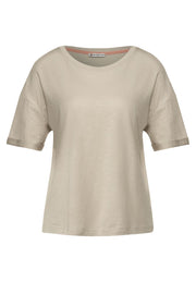 Street One - Beige loose fit T-shirt