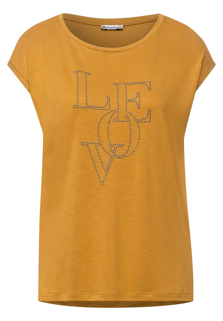 Street One - LOVE t-shirt i modal