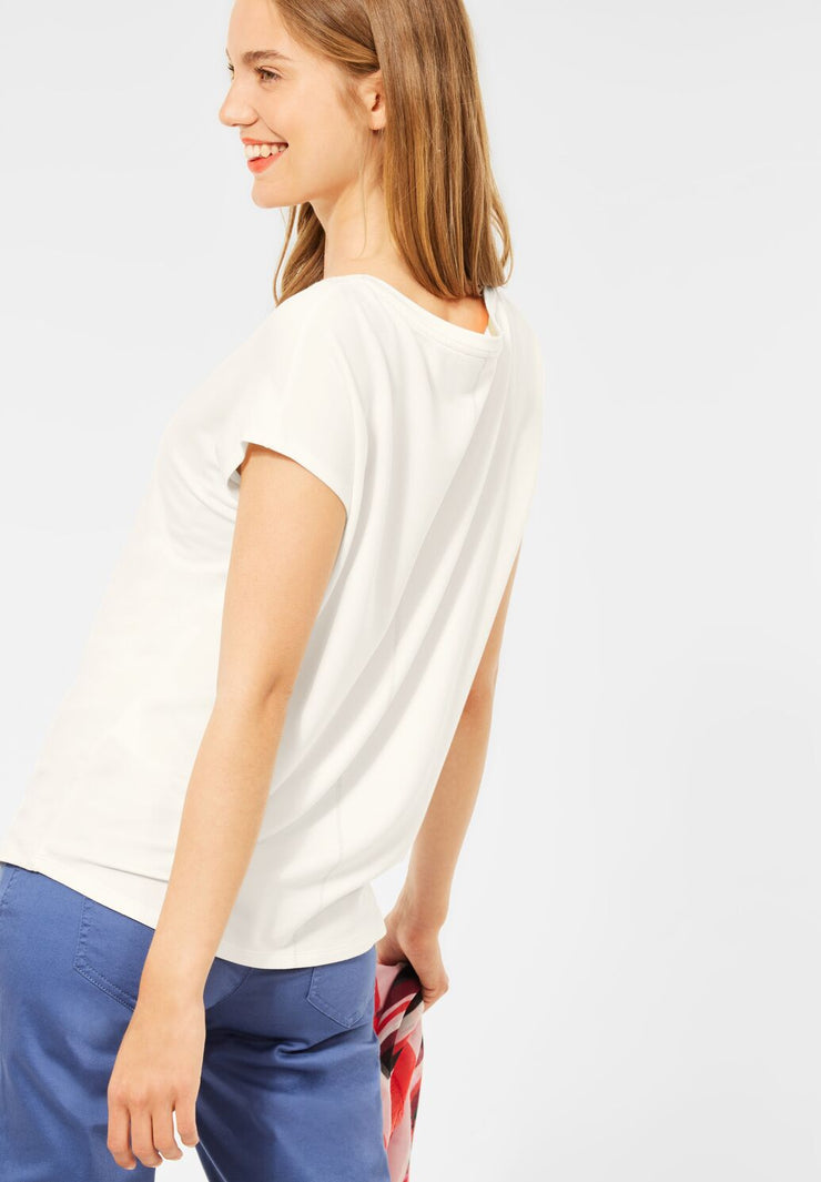 Street One - Off-white super soft t-shirt