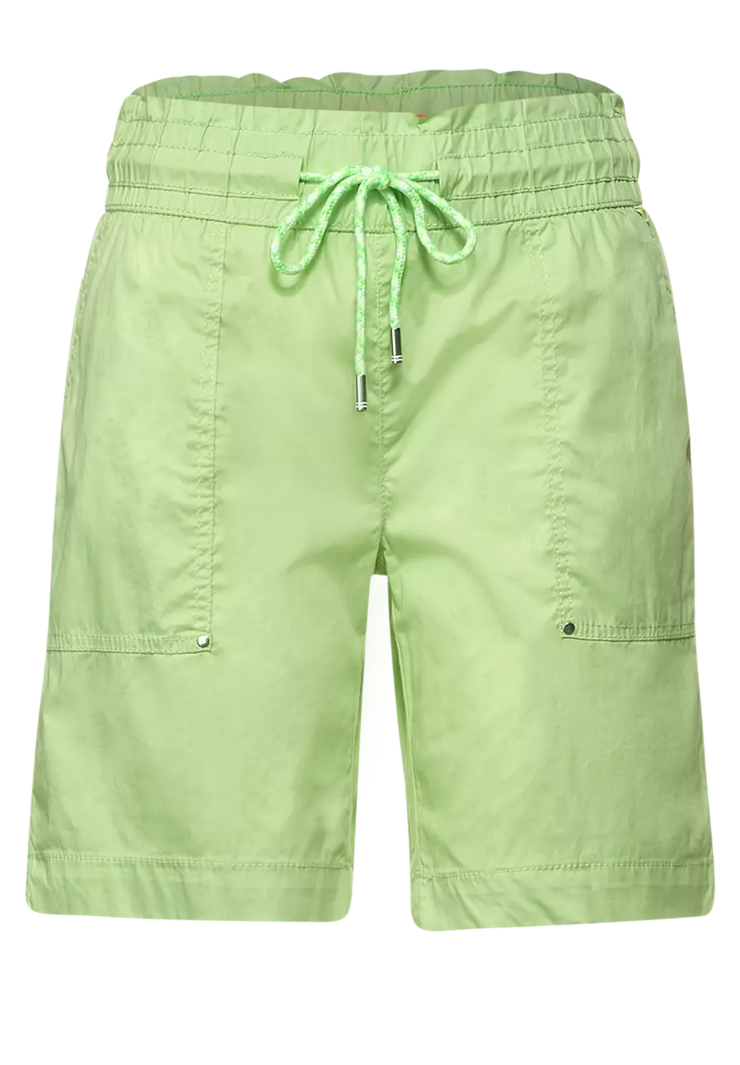 Street One - Limegröna bermuda shorts