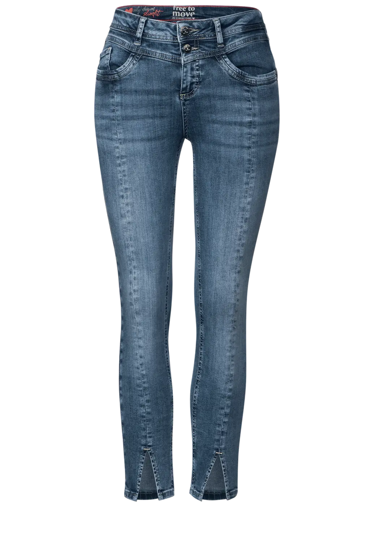 Street One - York jeans hög midja